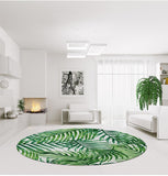 Mises en situation dans un beau salon ce tapis de salon