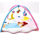 Tapis rond rose ourson