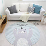 Tapis ours polaire minin