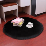 Tapis Rond <br> Poilu