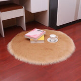 Tapis Rond <br> Poilu