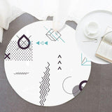 tapis rond de salon ou chambre original