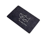 Tapis de salle de bain dessin requin