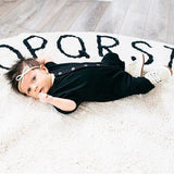 Tapis Rond <br> Lettre