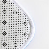 Dessous de ce tapis ou on voit le caoutchouc