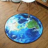 Terre en tapis rond