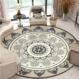 Tapis rond mandala