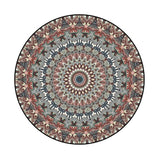 Magnifique tapis rond avec de beaux motif et de beaux dessin