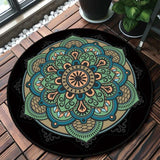 jolitapis rond mandala couleur clair
