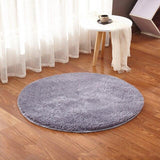 Couleur gris de ce tapis rond 160cm