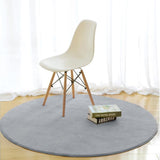 Mise en situation de ce tapis gris