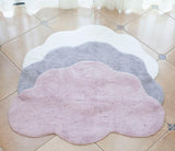 Tapis rond nuage