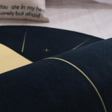 Zoom sur ce fameux tapis rond étoile