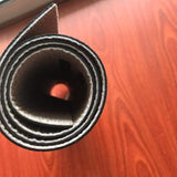 Le tapis une fois enroulée