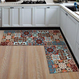 Ce tapis de cuisine et beau et design 