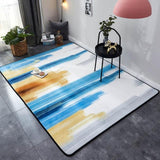Tapis de salon style peinture
