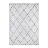 Tapis beige pour salon style fait main