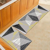 Tapis de cuisine design forme triangulaire tapis pour cuisine