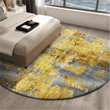 Tapis rond design pour chambre ou salon