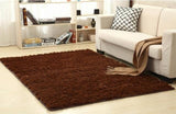 Tapis de salon de couleur marron