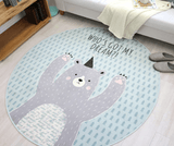 Tapis Rond <br> Bébé Ours