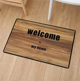 Tapis d'entrée welcome to my home