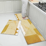 Couleur or et la couleur de ce tapis de cuisine pour evier 