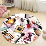 Tapis rond Maquillage