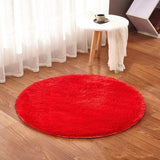 joli rouge poile de tapis de 160cm