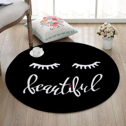 Tapis Rond <br> Oeil