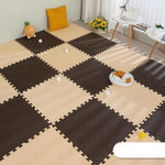 Beige est ce tapis puzzle ansi que marron