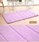 petit tapis de couleur violet