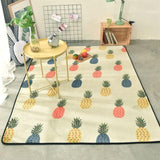 Image d'ananas sur ce superbe tapis de salon