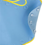 Tapis de bain en plastique bleu avec les ventouse