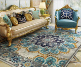 Très joli tapis persan avec joli plein de couleurs et des motifs