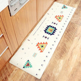 tapis de cuisine avec des formes géométriques