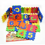 Tapis pour bébé puzzle alphabet arabe différentes couleurs